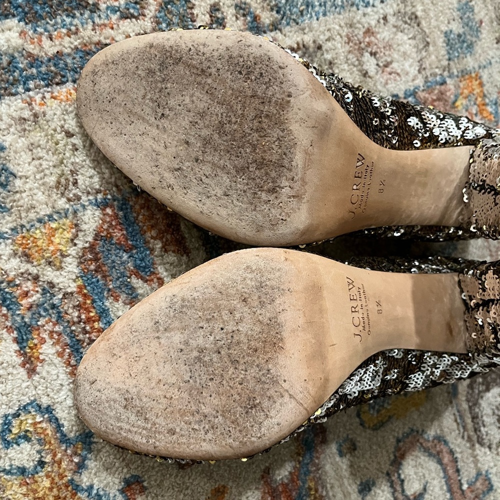 J Crew Etta Sequin Pumps 8.5 - Picture 11 of 11